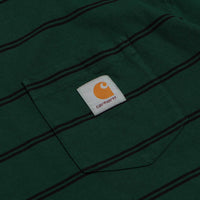 Carhartt Cardona Pocket T-Shirt - Cardona Stripe / Natural / Dark Scarab thumbnail