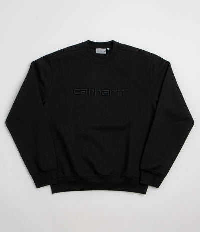 Carhartt Carhartt Crewneck Sweatshirt in Black and Black