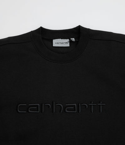 Carhartt Carhartt Crewneck Sweatshirt in Black and Black