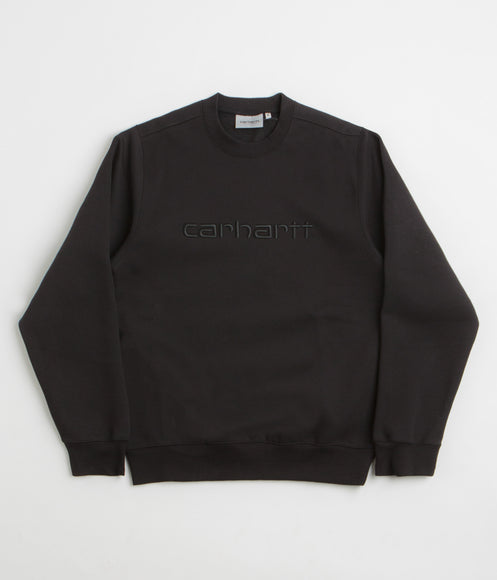 Carhartt Carhartt Crewneck Sweatshirt - Black / Black