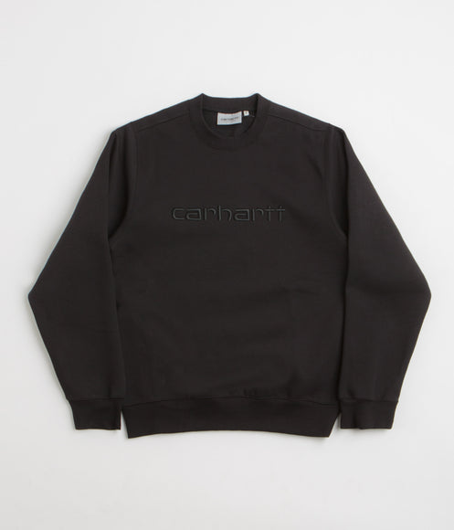 Carhartt Carhartt Crewneck Sweatshirt - Black / Black