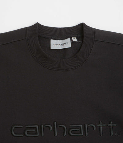 Carhartt Carhartt Crewneck Sweatshirt - Black / Black