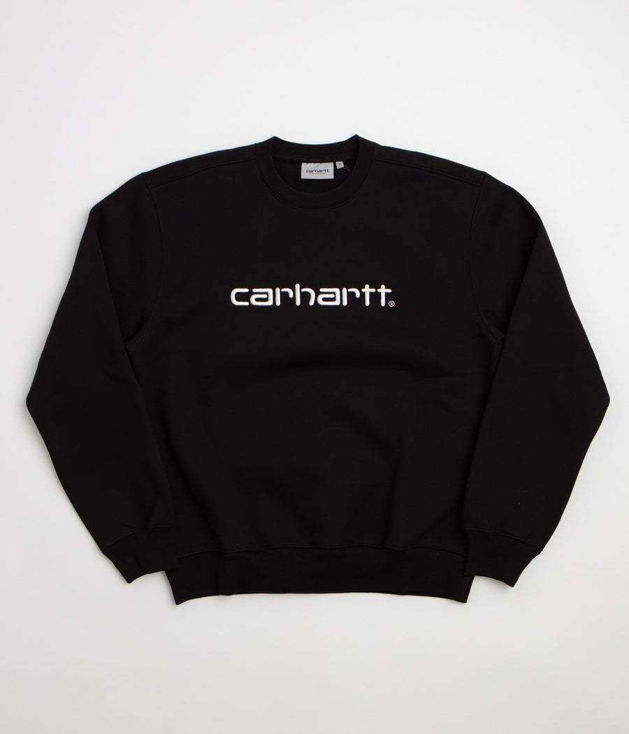 Carhartt Carhartt Crewneck Sweatshirt - Black / White