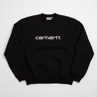 Carhartt Carhartt Crewneck Sweatshirt - Black / White thumbnail