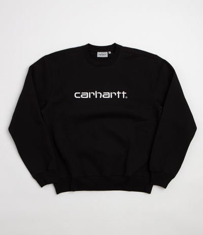 Carhartt Carhartt Crewneck Sweatshirt - Black / White