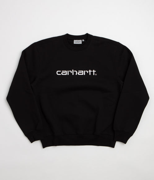 Carhartt Carhartt Crewneck Sweatshirt - Black / White