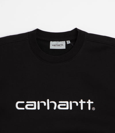 Carhartt Carhartt Crewneck Sweatshirt - Black / White