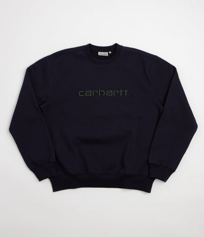 Carhartt Carhartt Crewneck Sweatshirt - Dark Navy / Dark Scarab