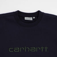 Carhartt Carhartt Crewneck Sweatshirt - Dark Navy / Dark Scarab thumbnail