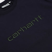 Carhartt Carhartt Crewneck Sweatshirt - Dark Navy / Dark Scarab thumbnail