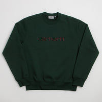 Carhartt Carhartt Crewneck Sweatshirt - Dark Scarab / Palisander thumbnail