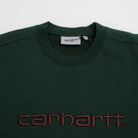 Carhartt Carhartt Crewneck Sweatshirt - Dark Scarab / Palisander thumbnail