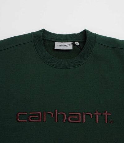 Carhartt Carhartt Crewneck Sweatshirt - Dark Scarab / Palisander