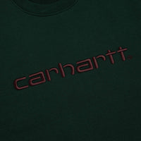 Carhartt Carhartt Crewneck Sweatshirt - Dark Scarab / Palisander thumbnail