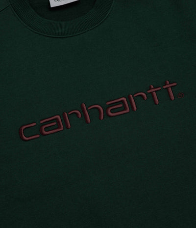 Carhartt Carhartt Crewneck Sweatshirt - Dark Scarab / Palisander