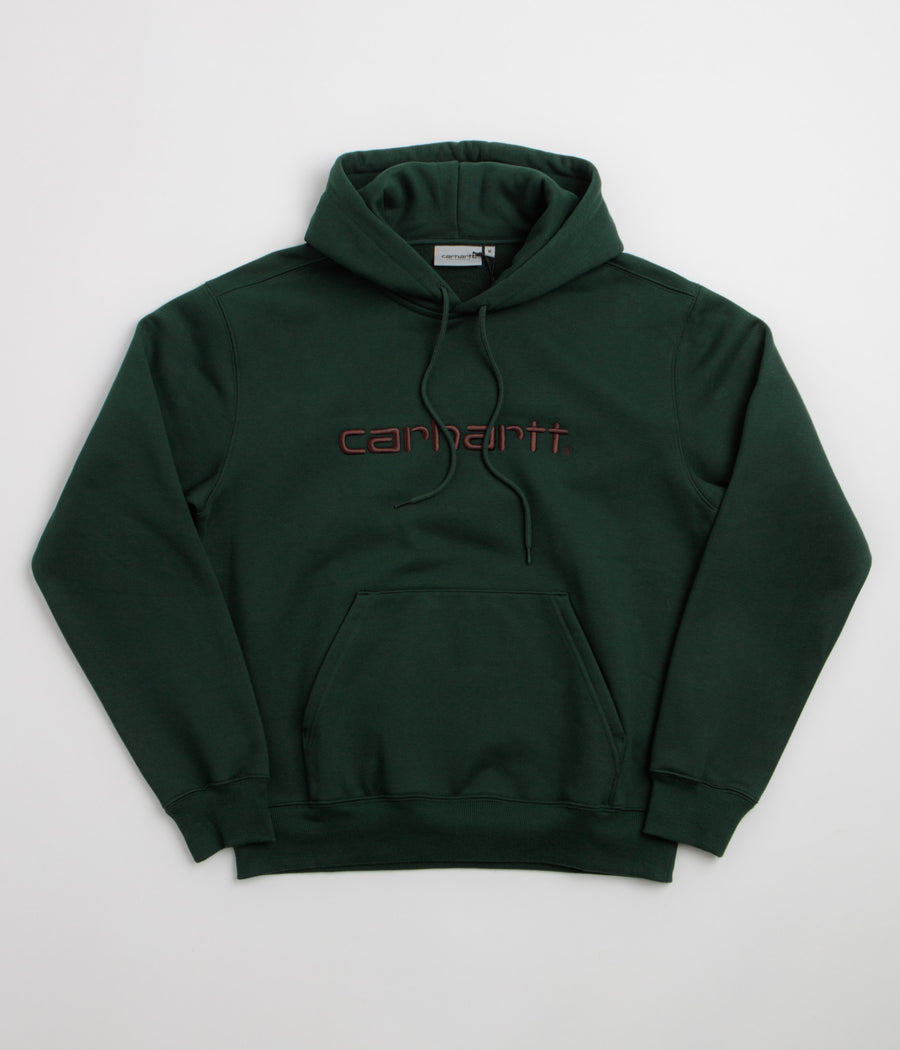 Carhartt Carhartt Hoodie - Dark Scarab / Palisander