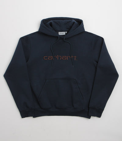 Carhartt Carhartt Hoodie in Deep Night and Palisander