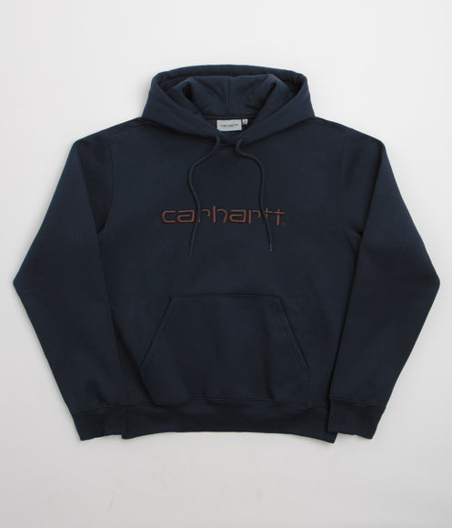 Carhartt Carhartt Hoodie - Deep Night / Palisander