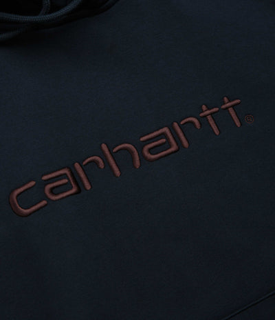 Carhartt Carhartt Hoodie in Deep Night and Palisander