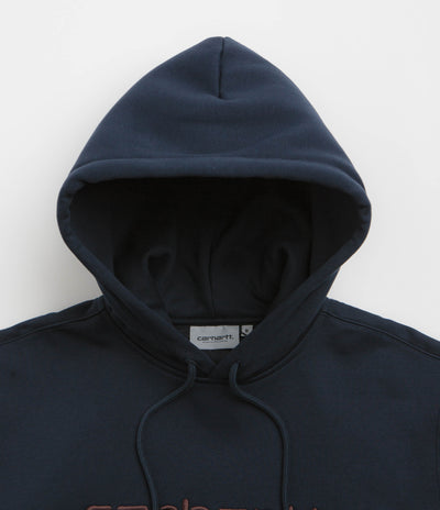 Carhartt Carhartt Hoodie in Deep Night and Palisander