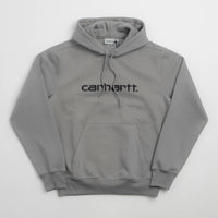 Carhartt Carhartt Hoodie - Shady Grey / Dark Navy thumbnail