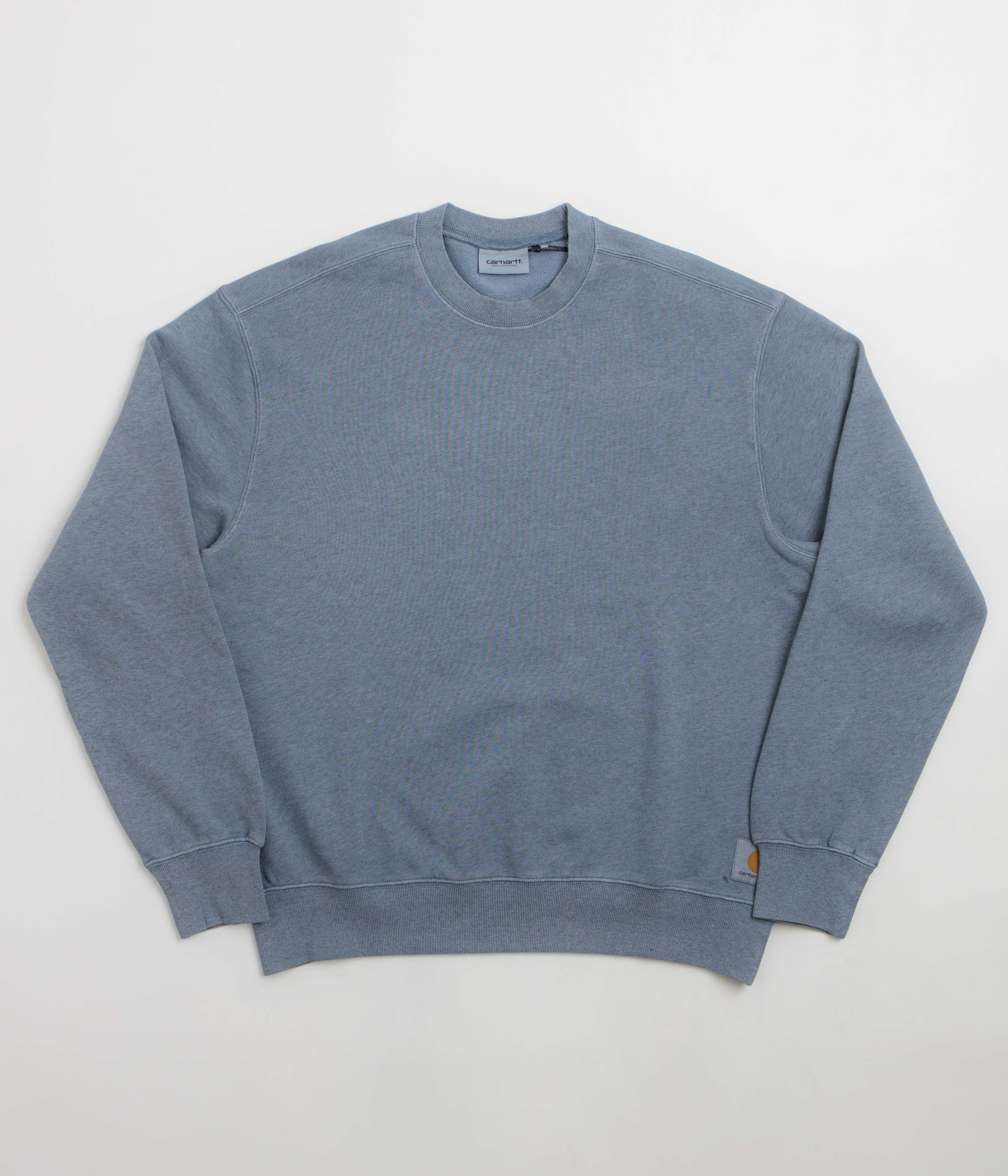 Carhartt Caspian Crewneck Sweatshirt in Shady Blue Heather