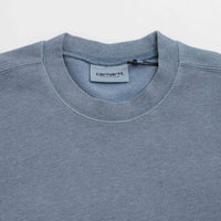 Carhartt Caspian Crewneck Sweatshirt in Shady Blue Heather thumbnail