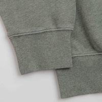 Carhartt Caspian Crewneck Sweatshirt in Shady Green Heather thumbnail