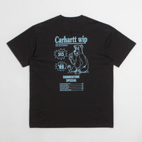 Carhartt Catalogue T-Shirt - Black / Bluebird thumbnail