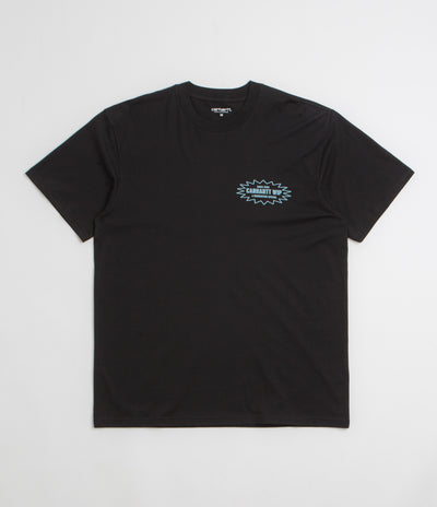 Carhartt Catalogue T-Shirt - Black / Bluebird