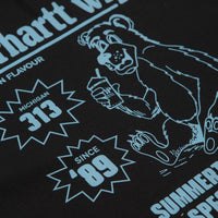 Carhartt Catalogue T-Shirt - Black / Bluebird thumbnail