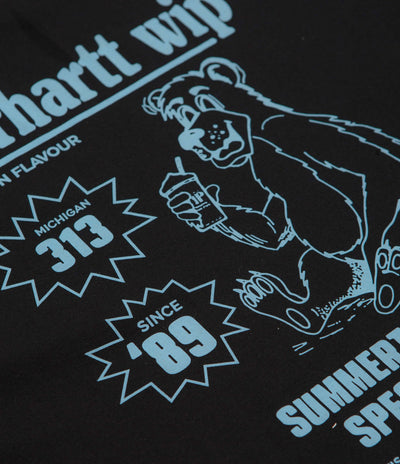 Carhartt Catalogue T-Shirt - Black / Bluebird
