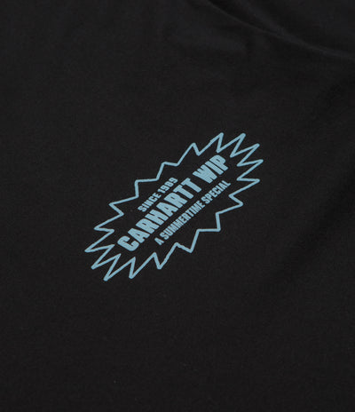 Carhartt Catalogue T-Shirt - Black / Bluebird
