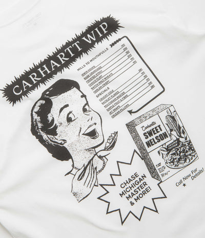 Carhartt Catalogue T-Shirt - White / Black