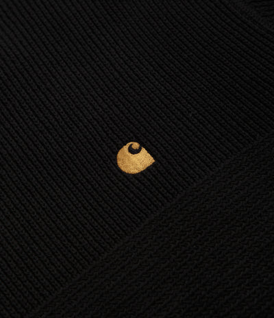 Carhartt Chane Crewneck Sweatshirt - Black / Gold