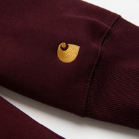 Carhartt Chase Hoodie - Amarone / Gold thumbnail