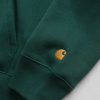 Carhartt Chase Hoodie in Chervil and Gold thumbnail