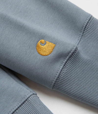 Carhartt Chase Hoodie - Mirror / Gold