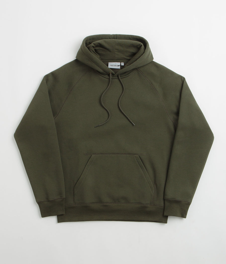 Carhartt Chase Hoodie in Olive and Gold