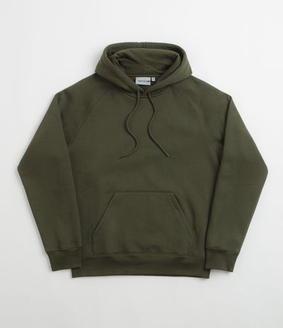 Carhartt Chase Hoodie in Olive and Gold