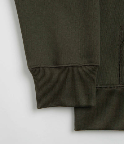 Carhartt Chase Hoodie in Olive and Gold