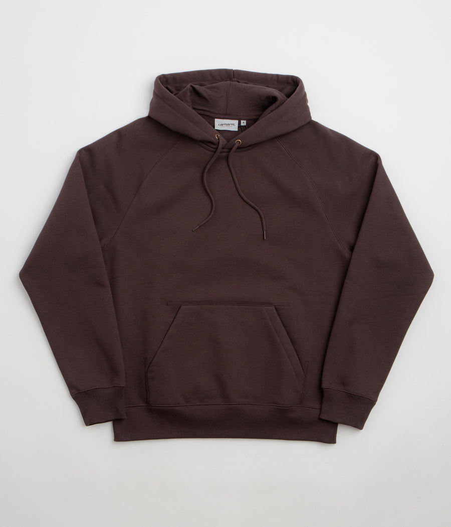 Carhartt Chase Hoodie in Palisander and Gold