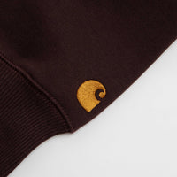 Carhartt Chase Hoodie - Palisander / Gold thumbnail