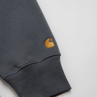 Carhartt Chase Hoodie - Styx / Gold thumbnail