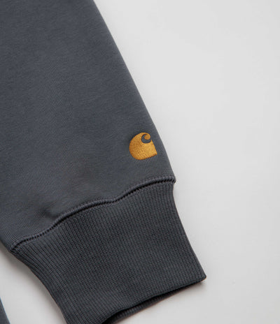 Carhartt Chase Hoodie - Styx / Gold
