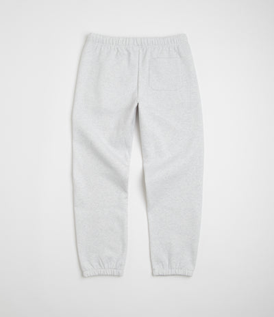 Carhartt Chase Sweatpants in Ash Heather and Gold