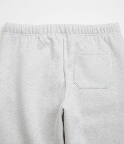 Carhartt Chase Sweatpants in Ash Heather and Gold