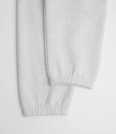 Carhartt Chase Sweatpants in Ash Heather and Gold