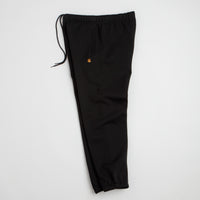 Carhartt Chase Sweatpants in Black and Black / Gold thumbnail