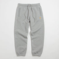Carhartt Chase Sweatpants in Grey Heather and Gold / Grey thumbnail